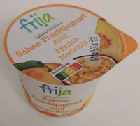 Sahne-Fruchtjoghurt, mild, Pfirsich-Maracuja