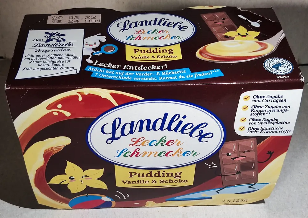 Lecker-Schmecker-Pudding - Vanille & Schoko