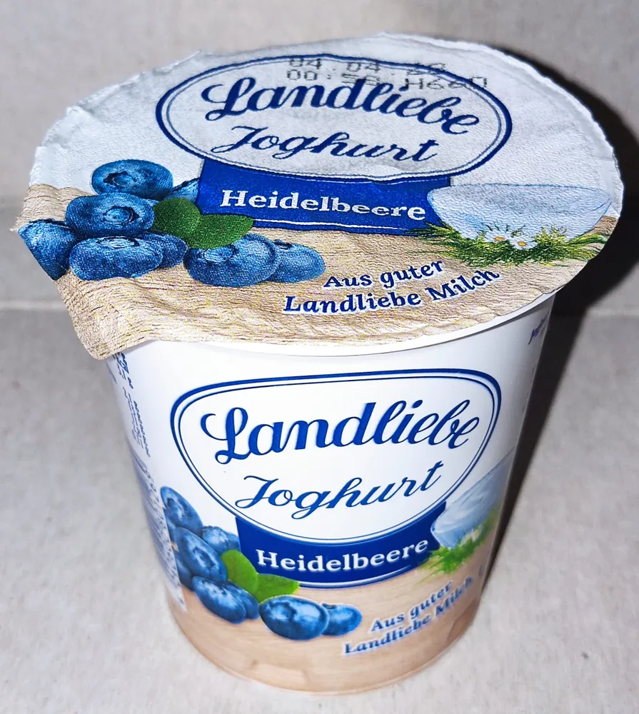 Joghurt - Heidelbeere