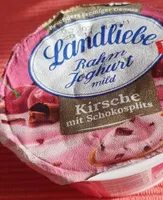 Rahmjoghurt mild - Kirsche mit Schokosplits