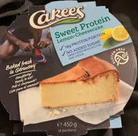 Sweet Protein Lemon cheesecake