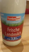 Frankenland Milch 3.8 Prozent
