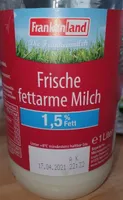Frische fettarme milch