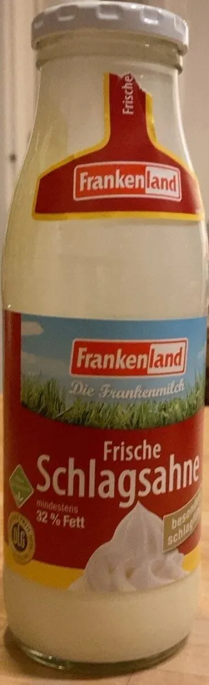 Frische Schlagsahne