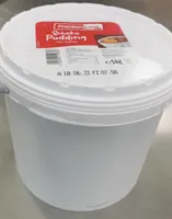 Schoko pudding mit Sahne