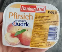 Pfirsich cremiger Quark