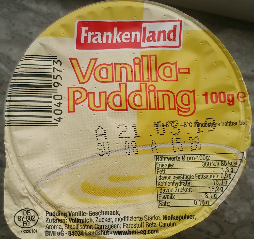 Vanillepudding