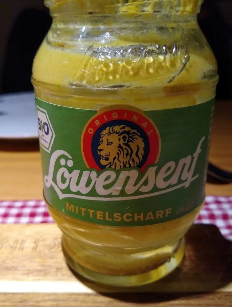 Löwensenf mittelscharf Bio