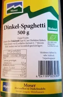 Dinkel-Spaghetti