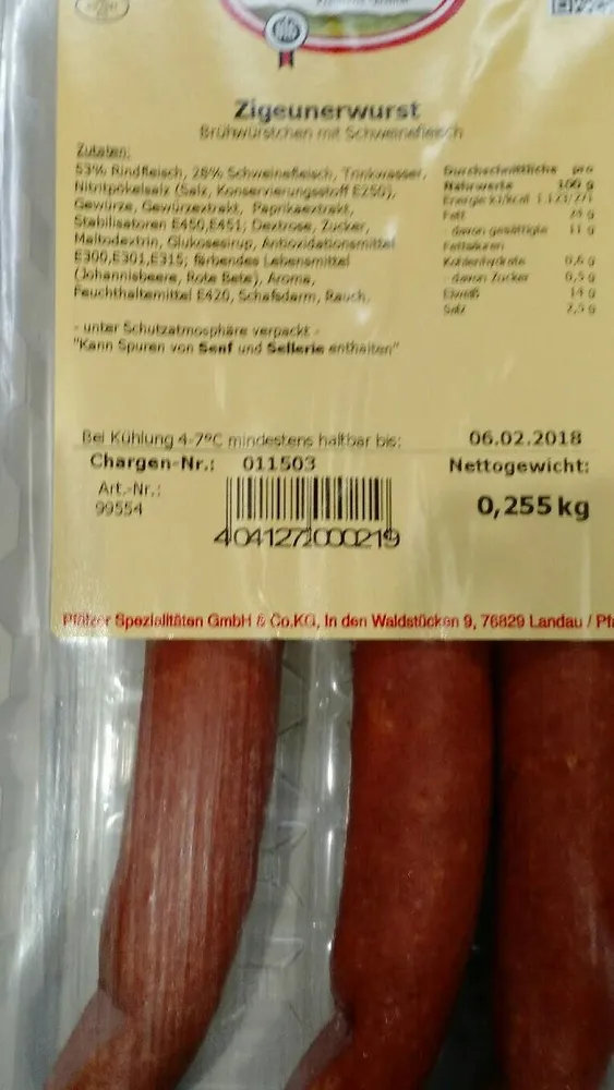 Zigeunerwurst