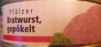 Pfälzer Bratwurst, gepökelt