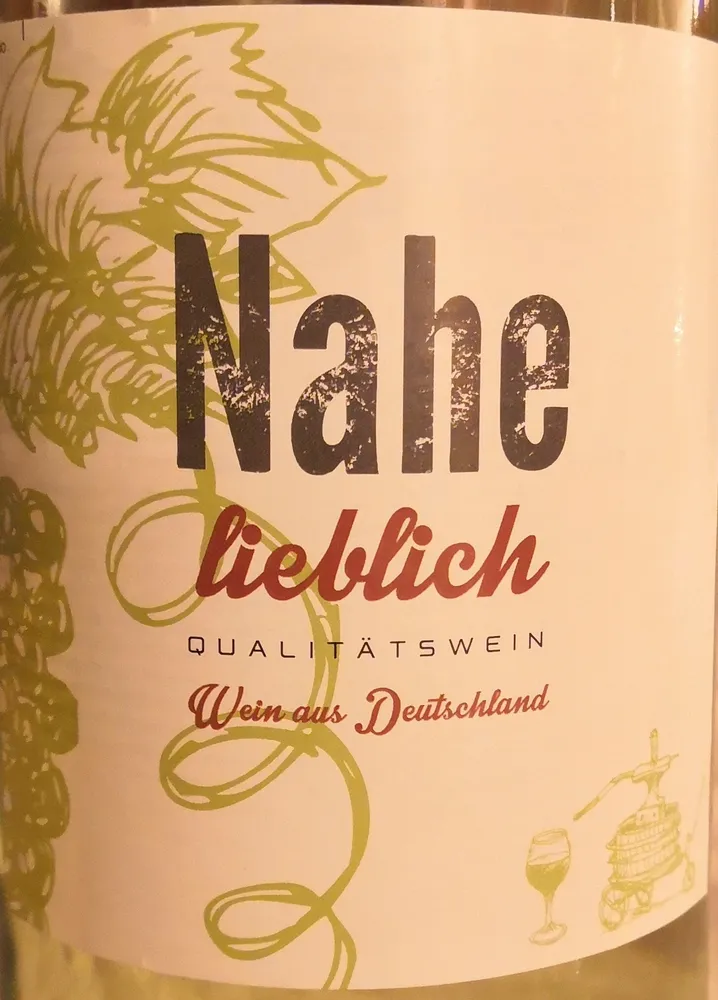 Nahe lieblich, Weißwein