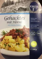 Hachis avec cornette