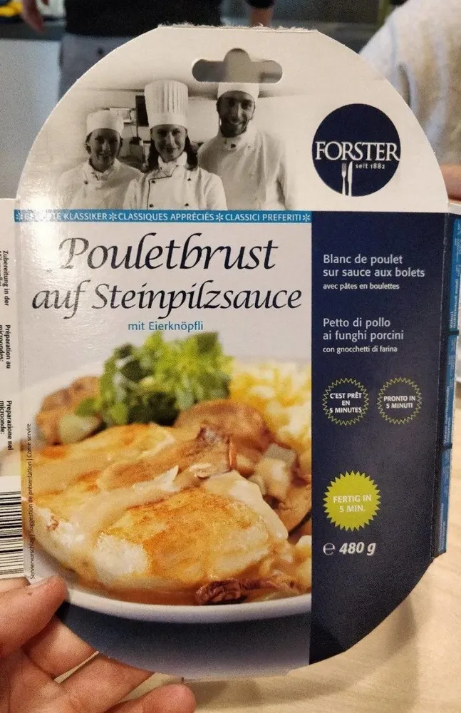 Pouletbrust mit Steinpilzsauce