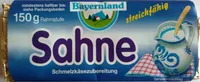 Schmelzkäsezubereitung Sahne