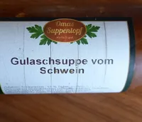 Gulaschsuppe vom Schwein