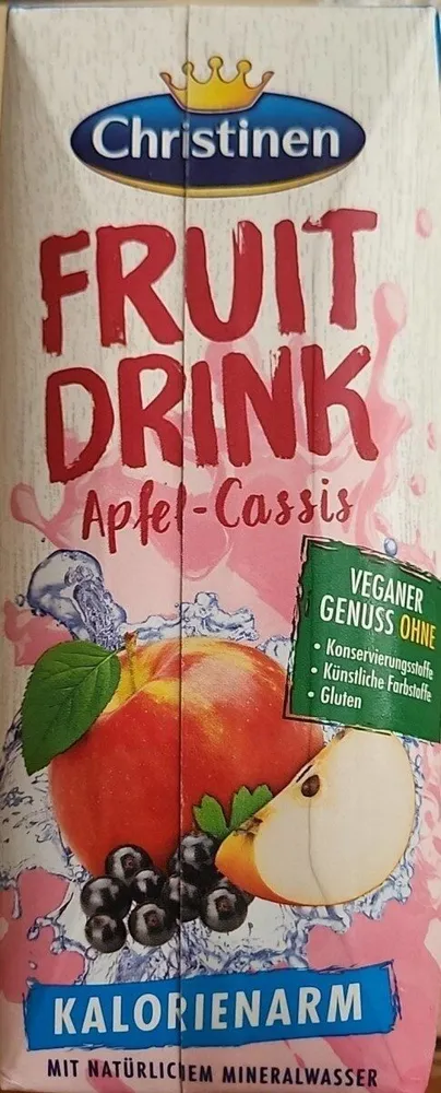 Fruit Drink Apfel-Cassis