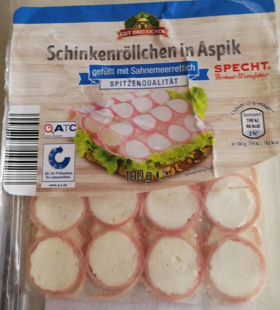 Schinkenröllchen