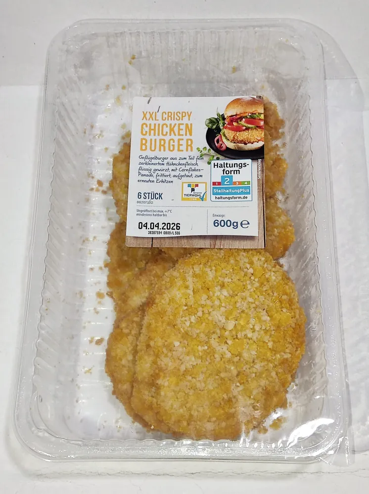 Crispy Chicken Burger XXL