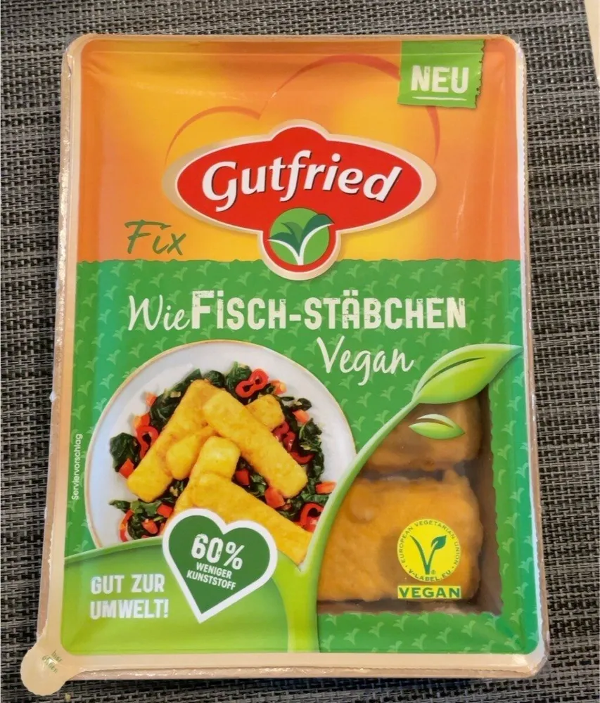 Wie Fisch-Stäbchen Vegan