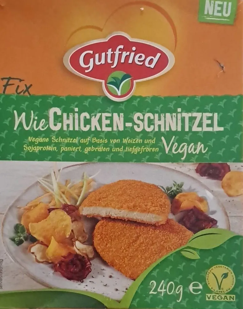 Vegane Chicken Schnitzel