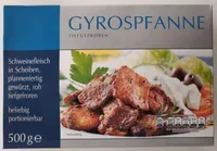 Gyrospfanne, tiefgefroren