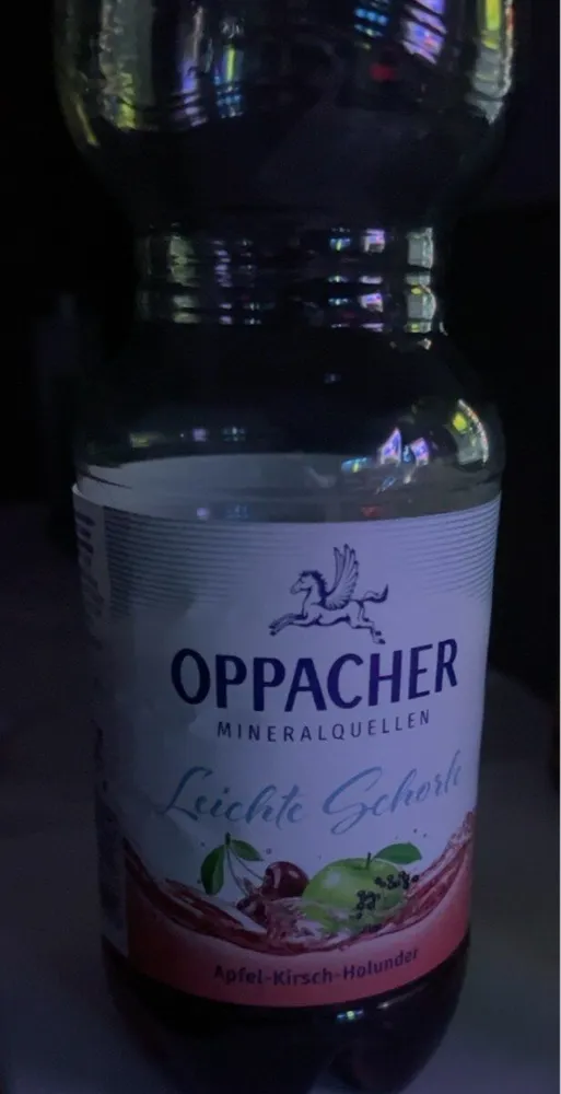Leichte Schorle „Apfel-Kirsch-Holunder“