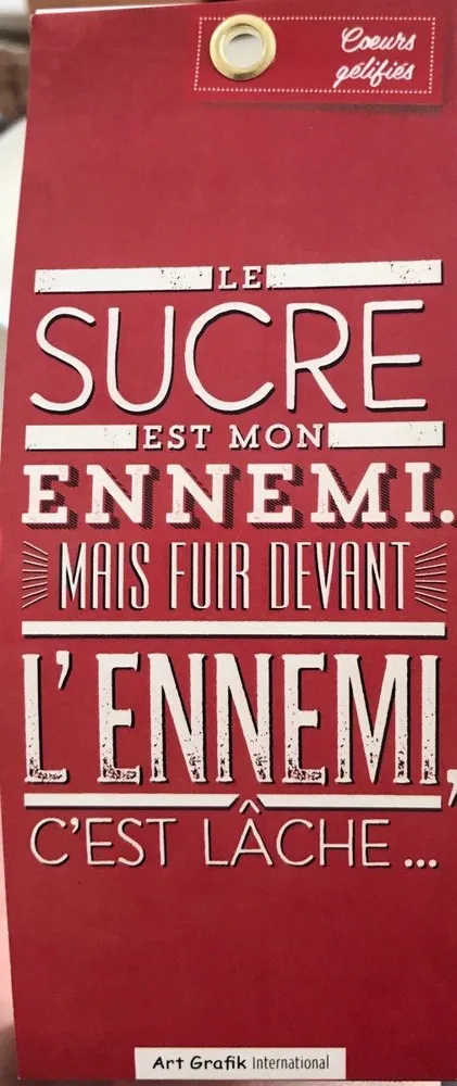 Coeur gelifiés