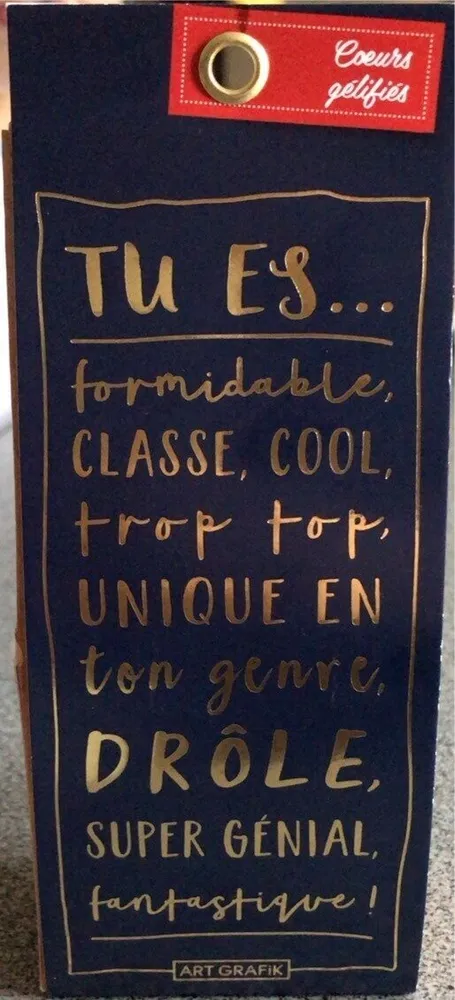 Coeurs gelifiés