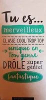 Tu es...merveilleux