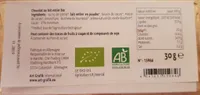 Chocolat au lait entier bio