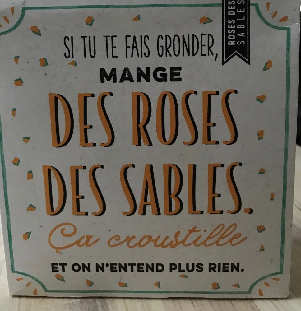 Rose des sable