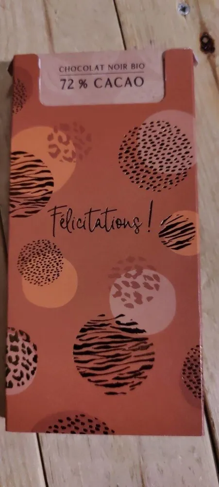 Chocolat noir bio