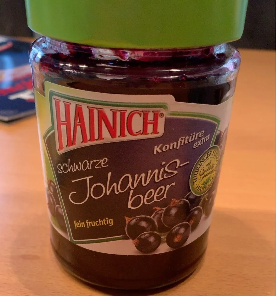 Schwarze Johannisbeer Konfitüre extra