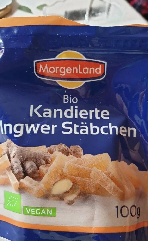 Kandierte Ingwer Stäbchen