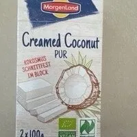 Creamed coconut