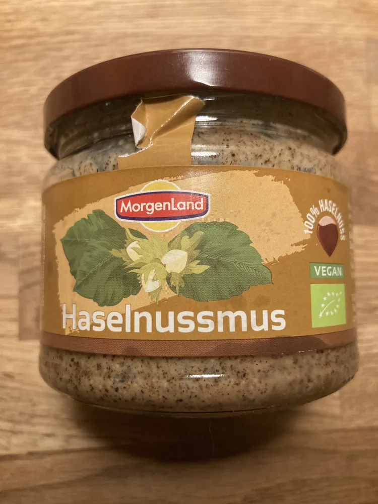 Haselnussmus
