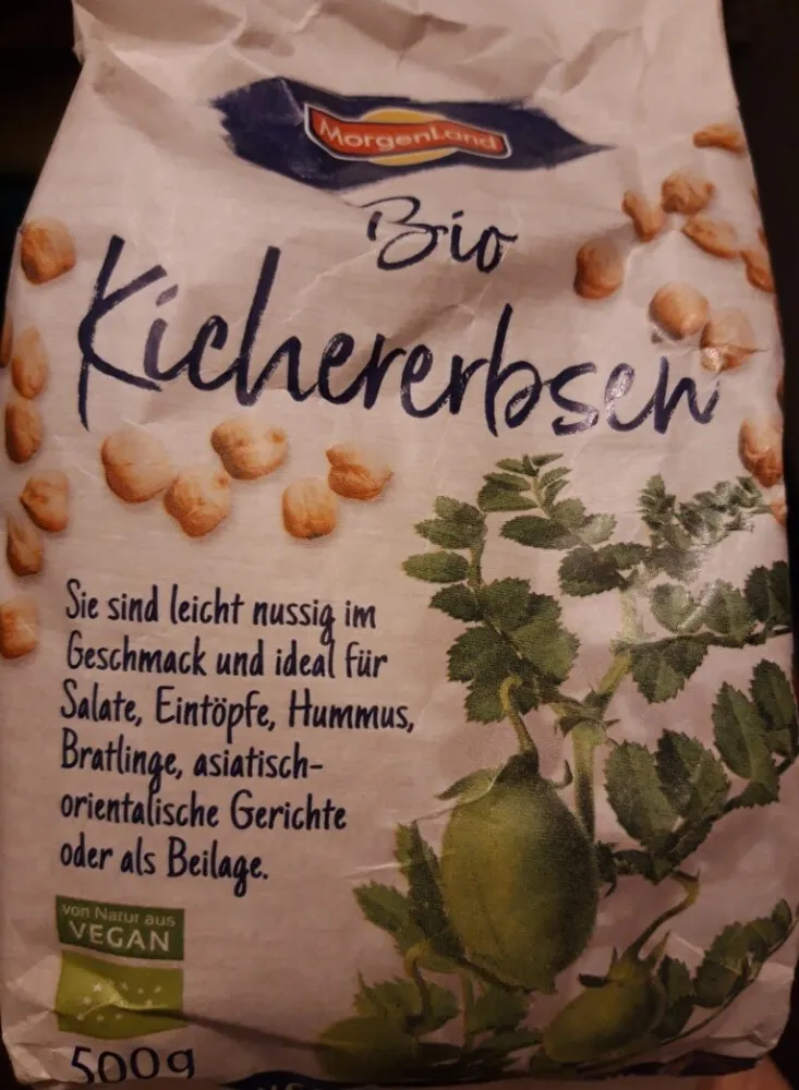 Bio Kichererbsen getrocknet