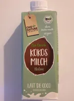 Boisson coco nature bio