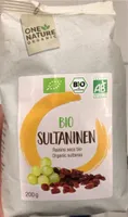 Raisin bio sultaninen