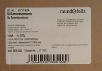 Graines de tournesol bio