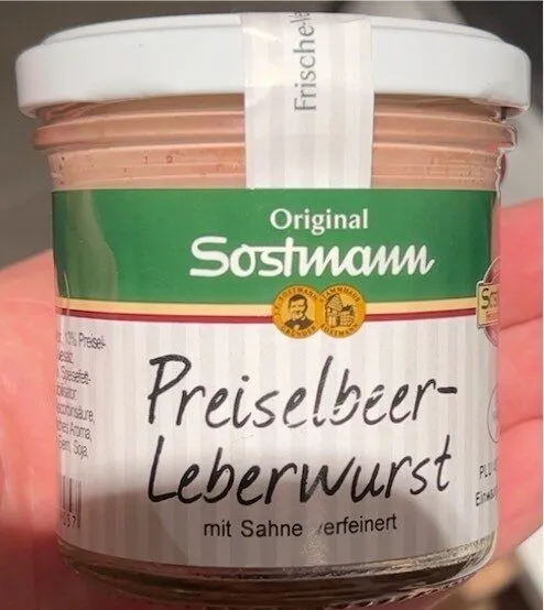 Preiselbeer-Leberwurst