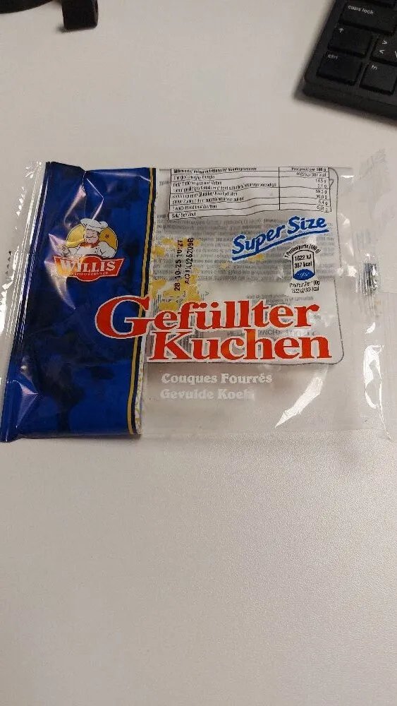 Gefüllter Kuchen