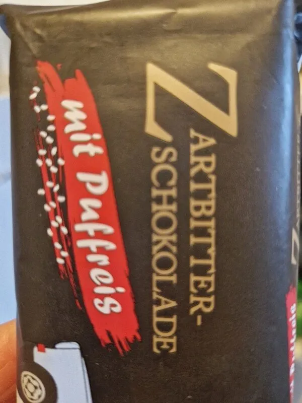 Zartbitterschokolade mit Puffreis