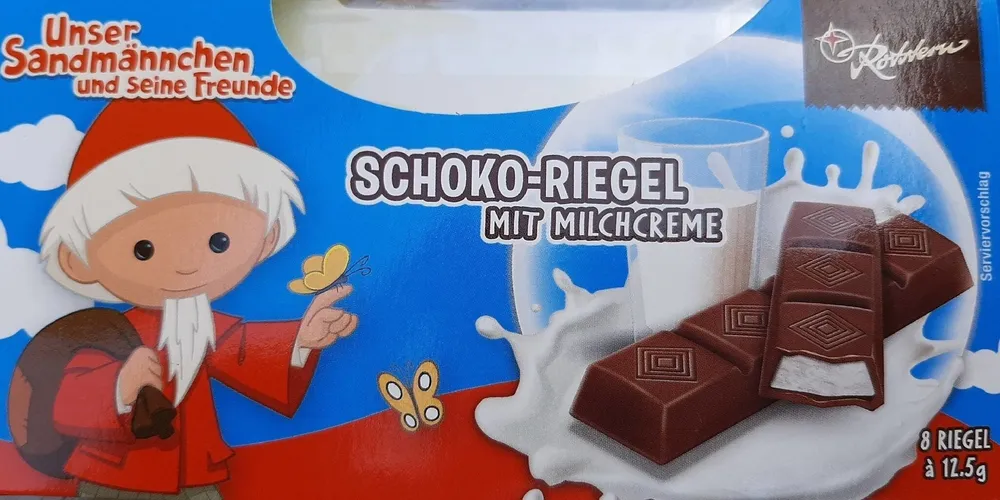 SCHOKO-RIEGEL MIT MILCHCREME