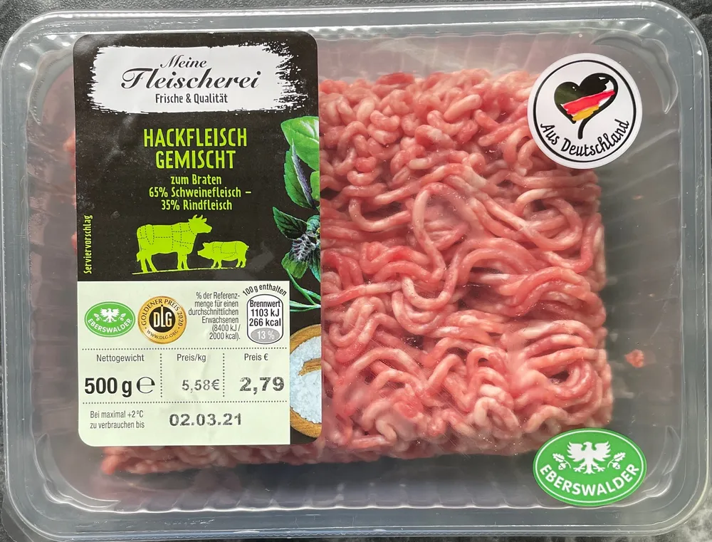 Hackfleisch gemischt