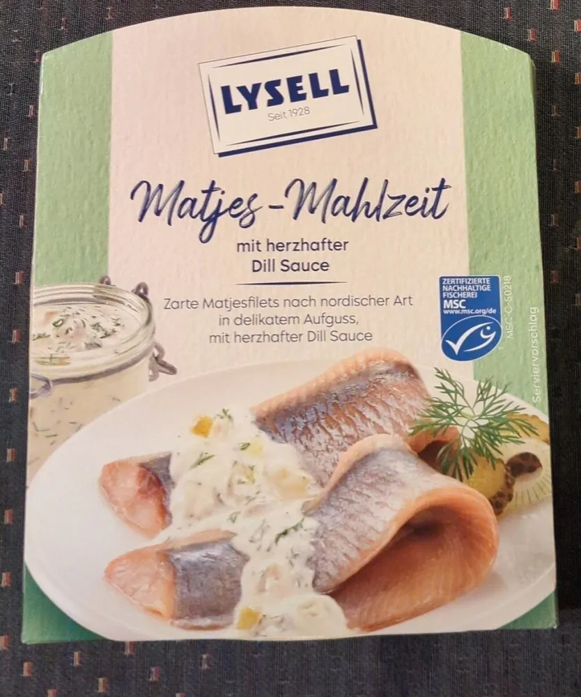 Matjes-Mahlzeit