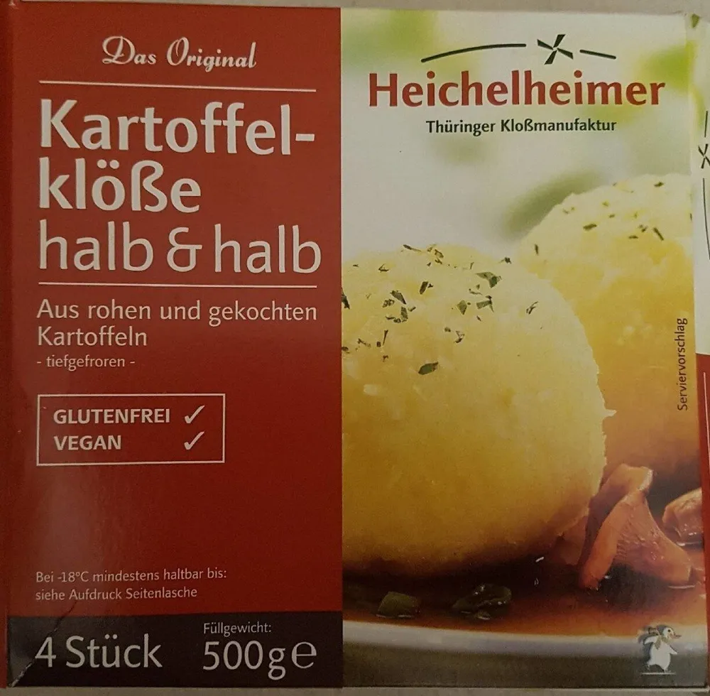 Kartoffelklöße halb & halb