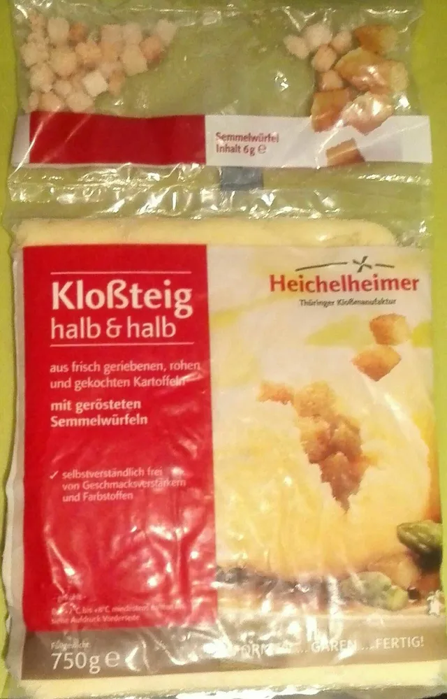 Kloßteig halb & halb