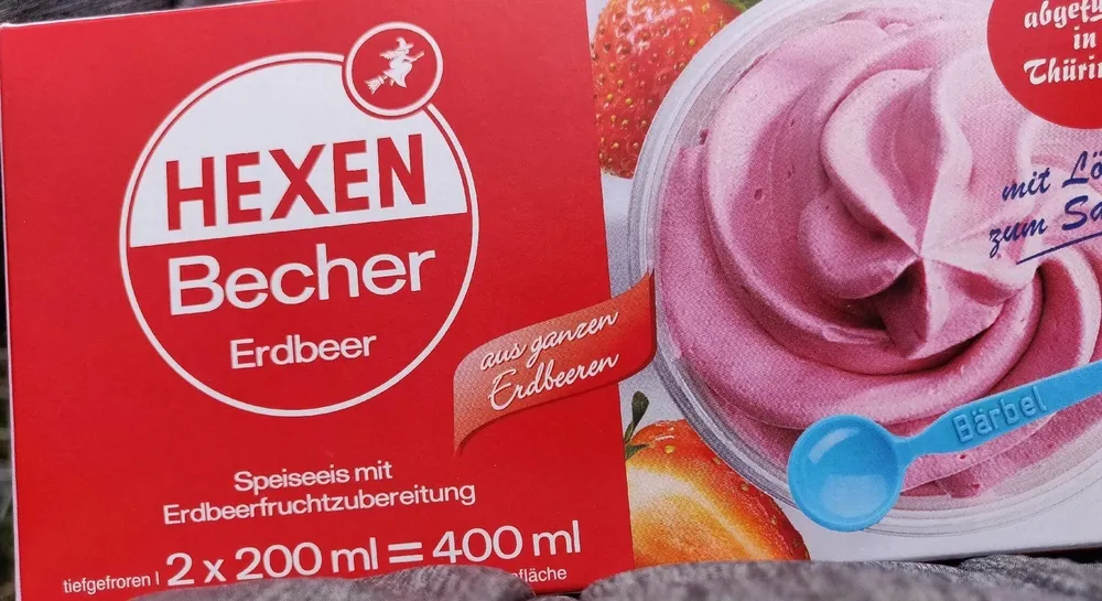 Hexen Becher Erdbeere